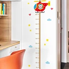 Наклейка для измерения высоты, 180 см, украшение для детской комнаты, диаграмма роста, декор для детской комнаты, настенное искусство, аниме, Мультяшные наклейки QT1819KJ