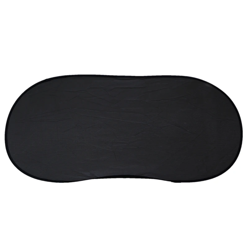 Автомобильный солнцезащитный козырек posbay Черный на присоске для заднего окна