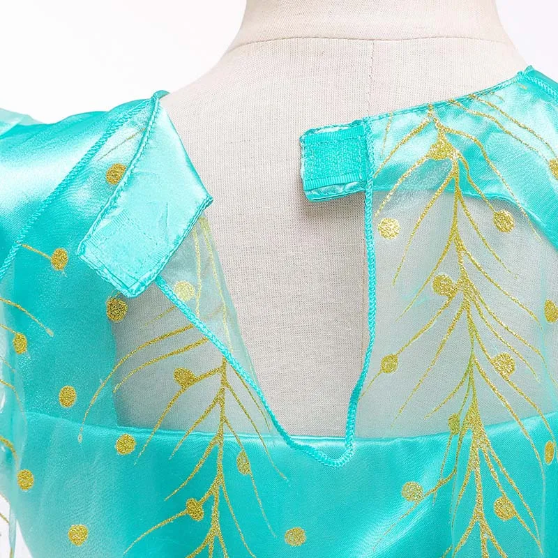 Костюм принцессы Жасмин рождественское платье для танцев маскарадный костюм