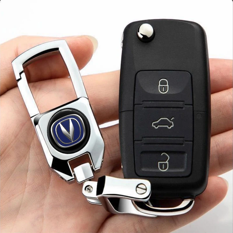 

Brand new car keychain key ring is suitable for Changan Cs75 Cs55 Cs35 V7 v5 Cx70 CS95 CS15 car buckle with logo
