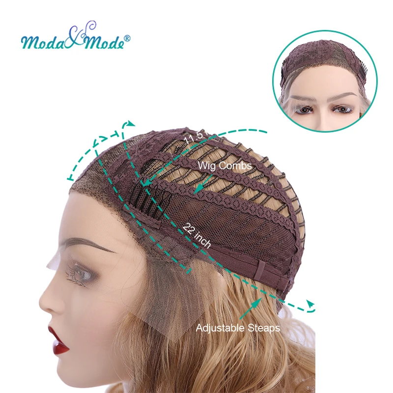 Мода и режим 14 &quotкороткий Боб Свободные волны парики Омбре блонд синтетический