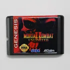 16-битная игровая карта Mortal Kombat II для Sega Mega Drive от Genesis