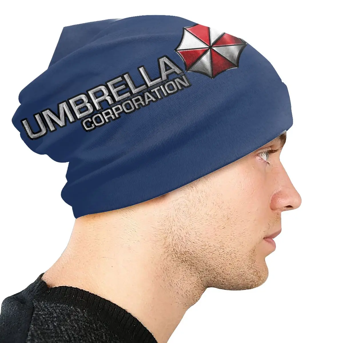 Головной убор Umbrella Corporation шапки модные уличные облегающие с биологической