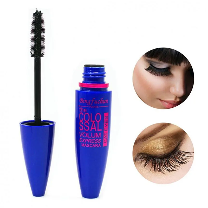 1 шт. тушь для ресниц макияжа Длинная Густая завивка удлинение глаз водостойкая