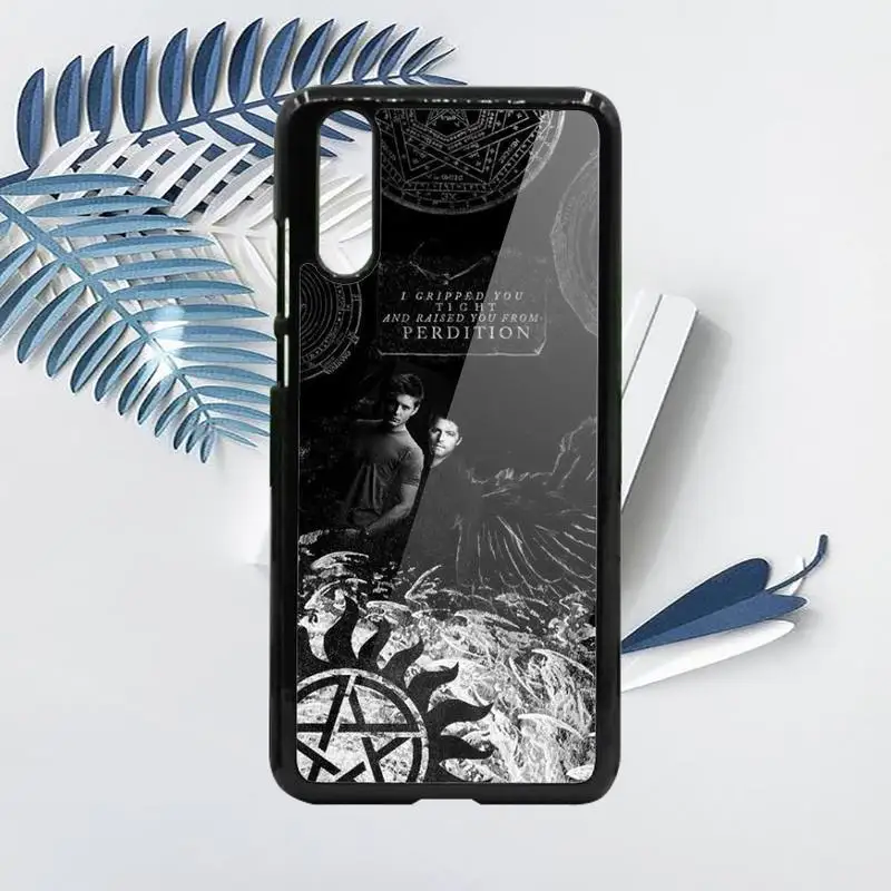 

Supernatural tv Dean and Sam Phone Case PC For Samsung galaxy S note 8 9 20 10 e lite2019 plus pro ultra