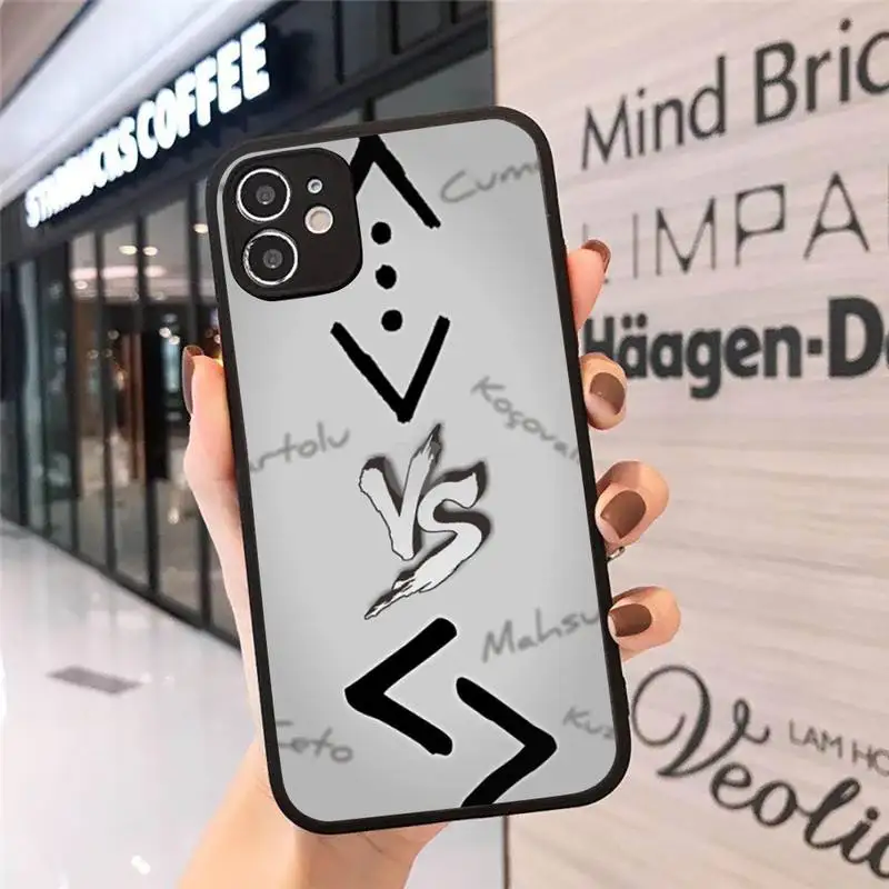 

Cukur Show TV Phone Case Matte Transparent for iPhone 7 8 11 12 s mini pro X XS XR MAX Plus cover funda