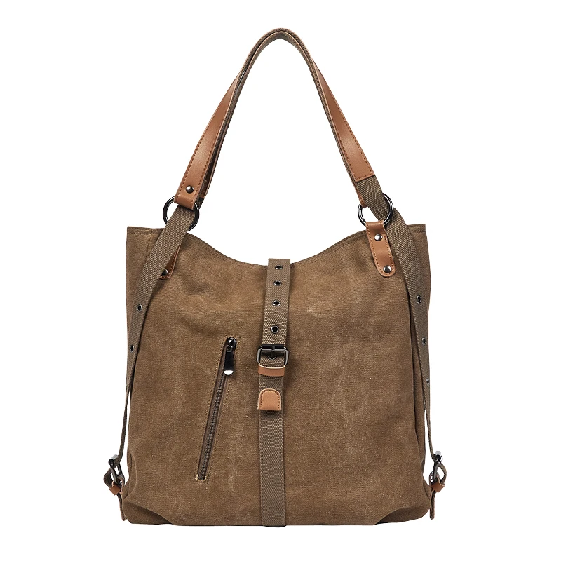 Сумка тоут женская холщовая дизайнерский саквояж на плечо большой вместимости