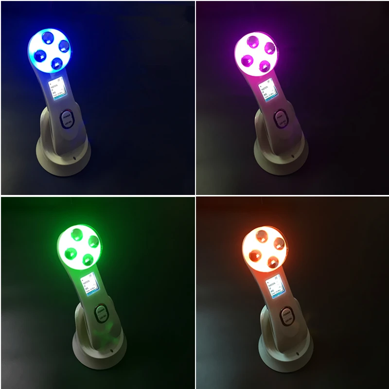 Массажер для лица мезотерапия радиочастотный светодиодный фотон лифтинг