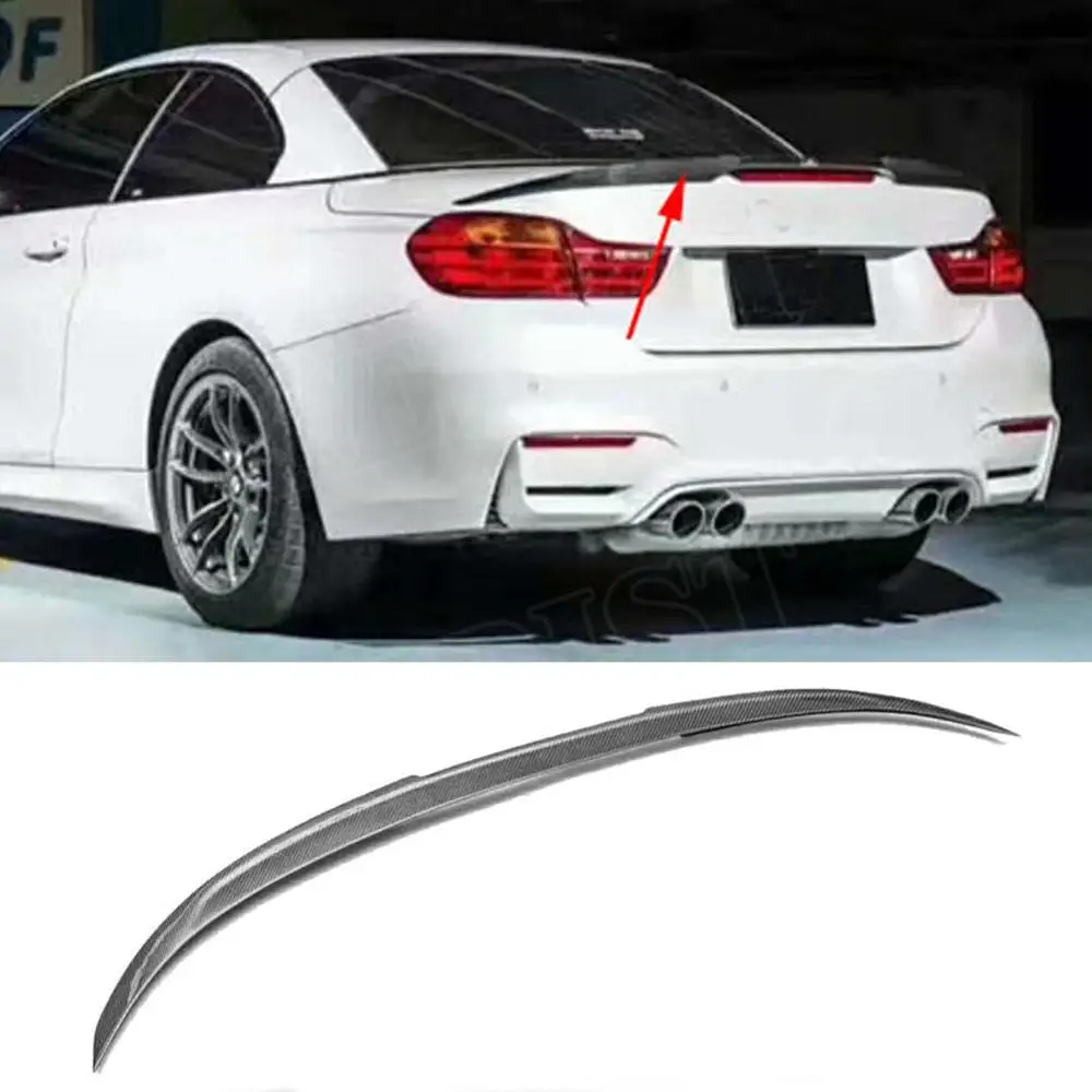 Спойлер из углеродного волокна для BMW 4 серии F83 M4 & F33 428i 430i 435i 440i трансформер 2