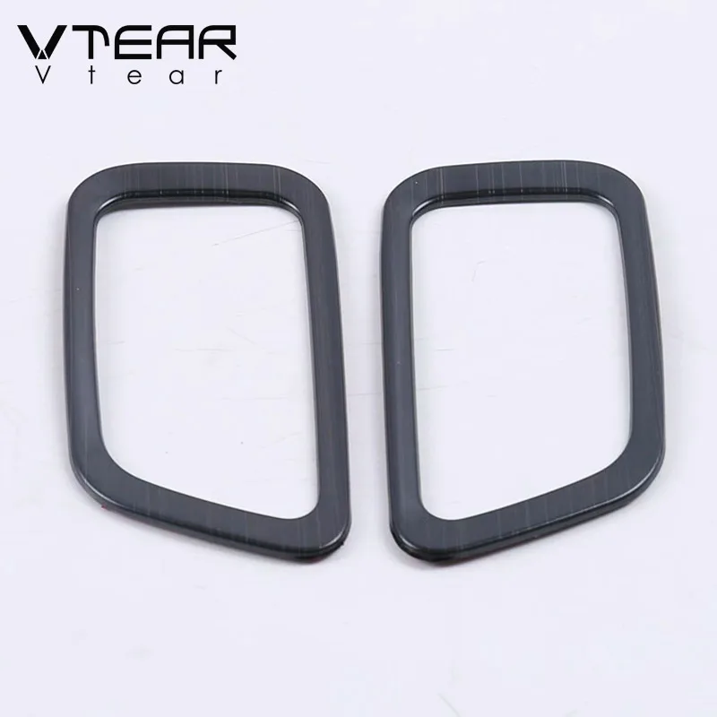 

Vtear для Geely Coolray SX11 BelGee X50 внутренняя передняя крышка воздуховода выпускного отверстия отделка Стайлинг вентиляционные молдинги аксессуары Запчасти