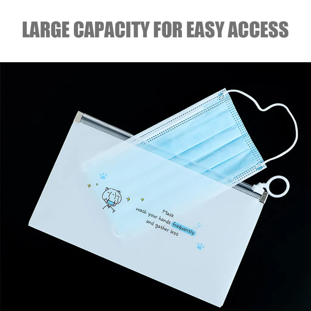 4 прочный корпус из поликарбоната чехол ящик для хранения одноразовые маски лица