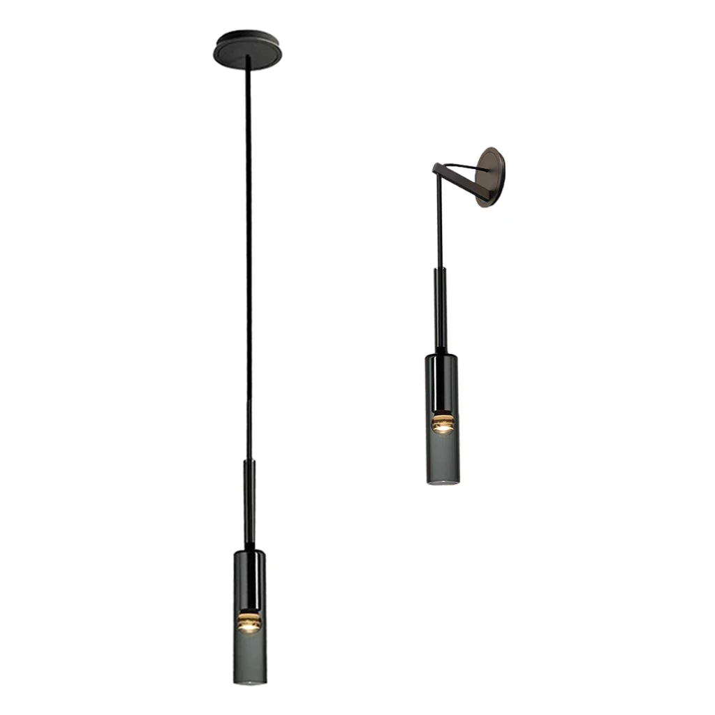 

Современный светодиодный потолочный светильник, стеклянная Подвесная лампа, лофт, кухня