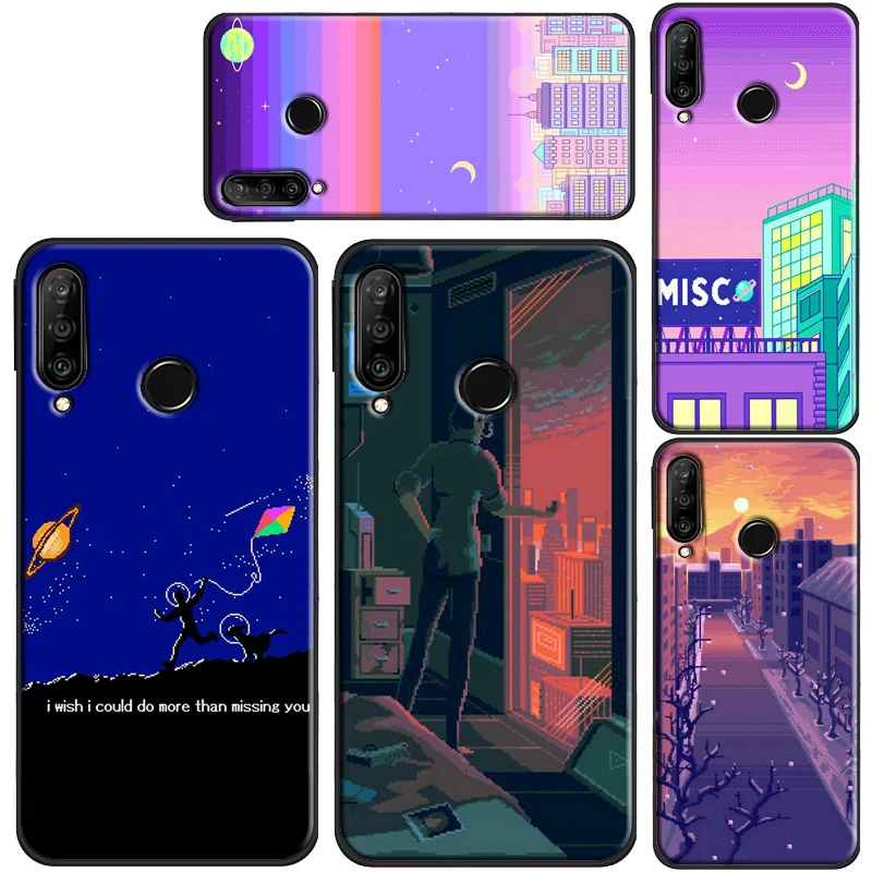 Пиксельный эстетический чехол для OPPO Realme GT Neo 2 8 Pro 8i A15 A52 A72 A5 A9 A31 A53 OnePlus 10 9 9R Nord2 on.