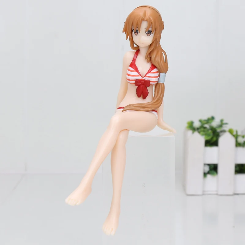 red opp bag Sword Art онлайн фигурка SAO YUI Super Sonico фигурка лапша стоппер фигурка Fate Grand Order 14 см - Цвет: red opp bag