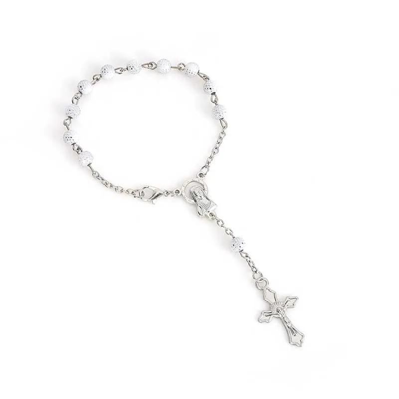 60 штук/четки браслет Детские четки Святое Причастие крещение ребенка