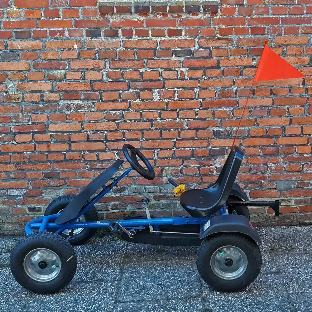 Велосипедный защитный флаг для детей велосипедный треугольный с монтажным