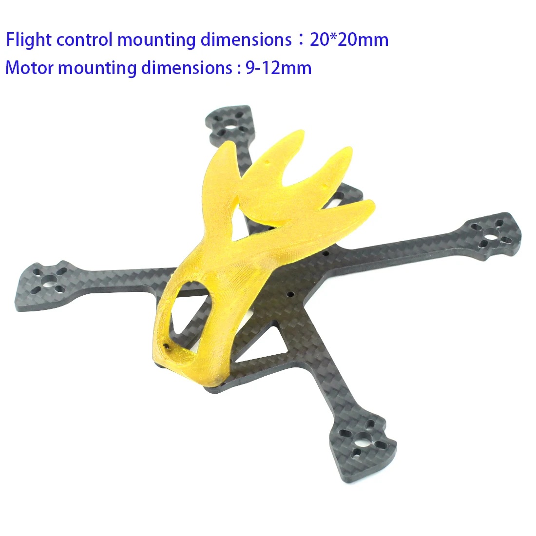 

FEICHAO seastar138мм Мини DIY RC Дрон FPV рамка с камерой защитный чехол для 3-дюймового пропеллера 1104-1506 мотор 20-30A ESC 2-4S