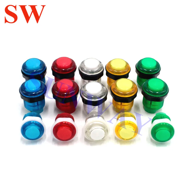 Горячая DIY аркадный комплект 1 плеер Нулевая задержка USB к ПК Sanwa стильный джойстик аркадная игра части машины для игры Jamma Fighting