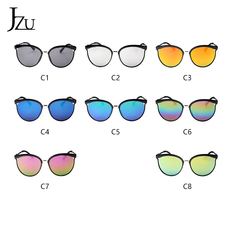 

2021 new retro cat eye cool sunglasses ladies fashion brand designer mirror Cateye sunglasses female shadow UV400
