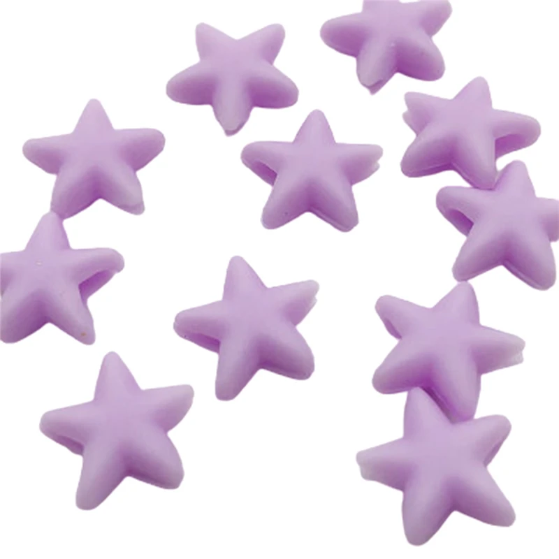 Замки Силиконовые из ПВХ регулируемые с пентаграммой Нескользящие 100 шт. | Дом и