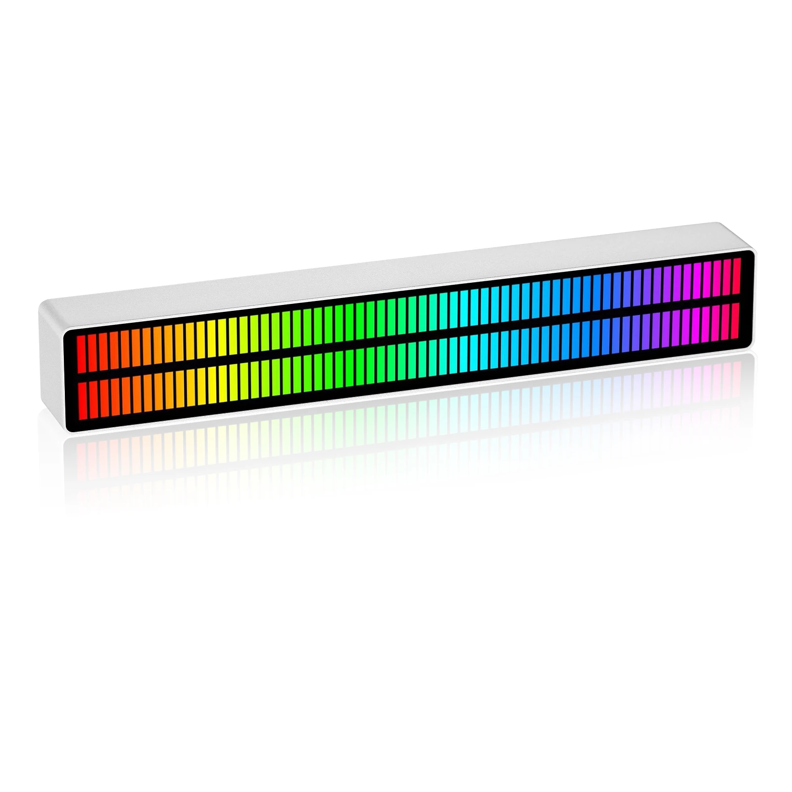 Nobsound 128-Bit RGB светодиодный микрофоном + линии стерео измеритель уровня звука