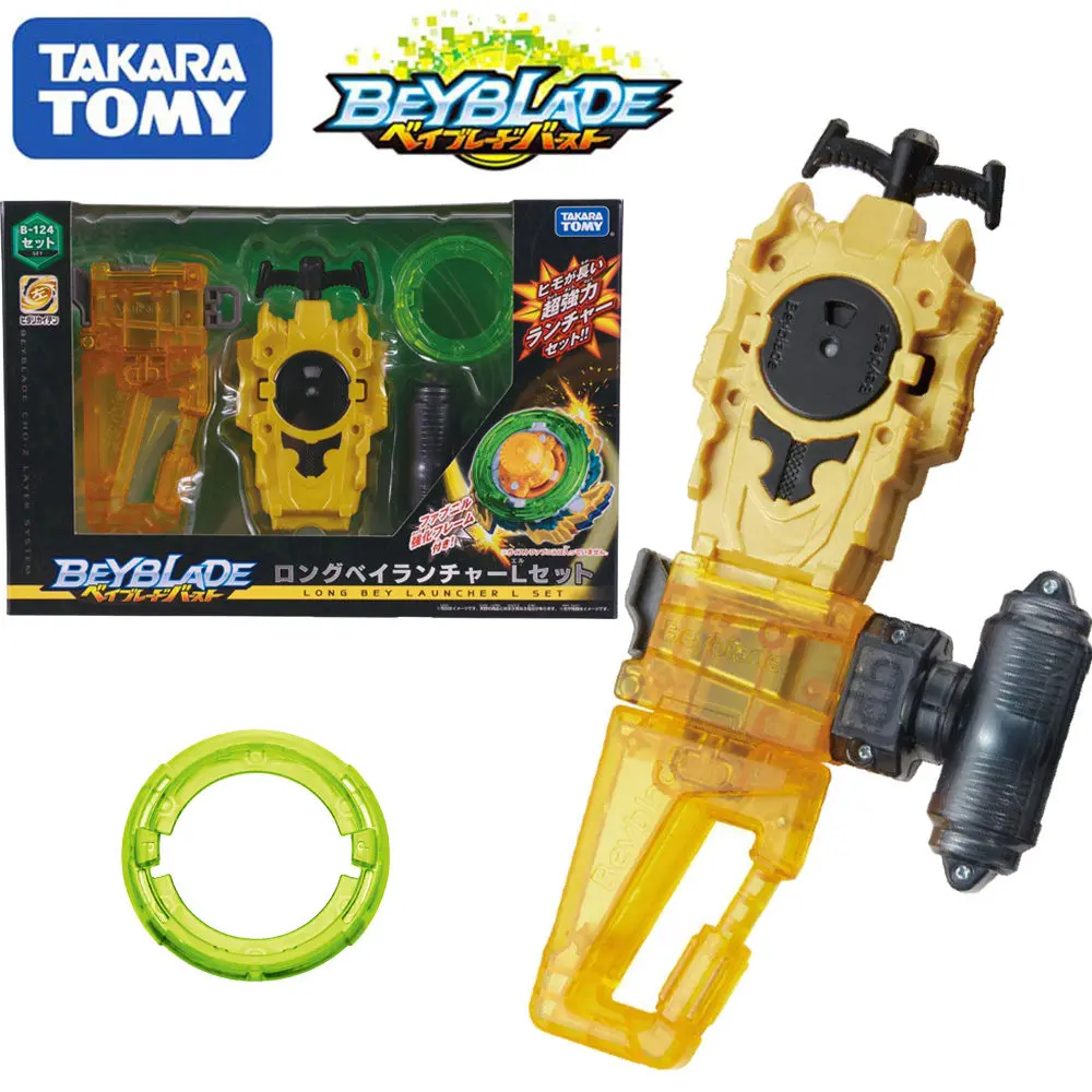 B-124 Takara Tomy Beyblade Burst B-133 B-134 B-135 Ace Дракон ST CH с пусковым устройством, волчок, бейблэйд гироскоп игрушки для мальчиков и девочек - Цвет: B-124