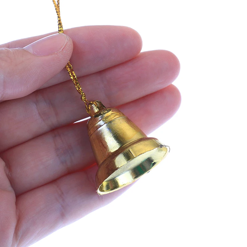 6 шт. маленький Рождественский колокольчик Очаровательная подвеска с петлей