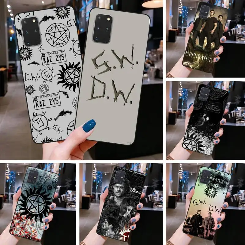 Supernatural SPN Dean And Sam Phone Case For Samsung Galaxy S21 Plus Ultra S20 FE M11 S8 S9 plus S10 5G lite 2020 |
