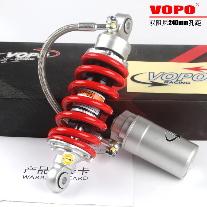 Задний амортизатор для мотоцикла с регулируемой пружиной и азотом forsoco TC/TS Honda gom