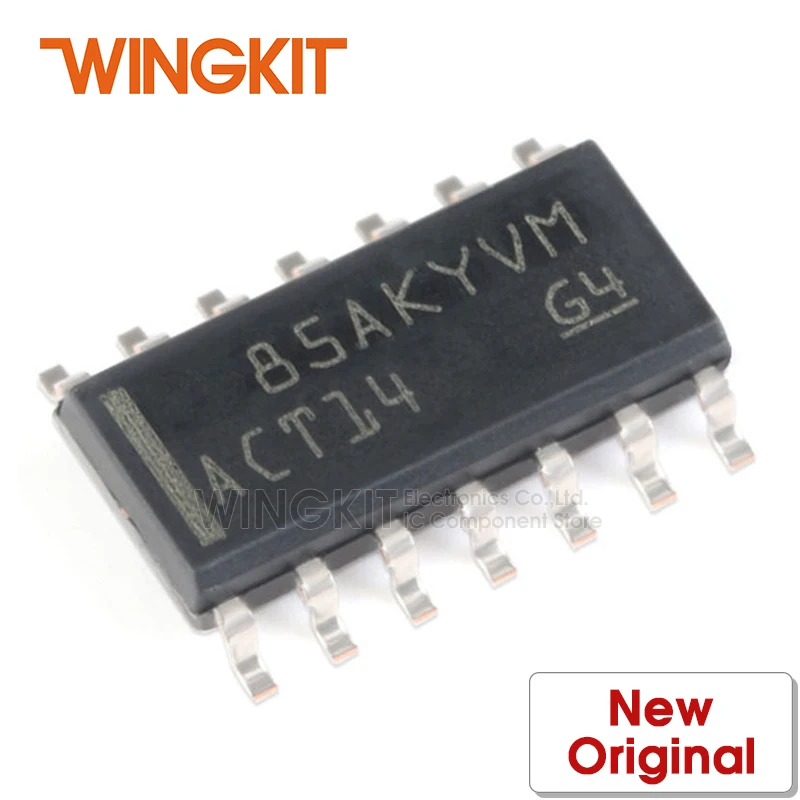 5 шт. SN74ACT14DR SOIC14 SN74ACT14D SN74ACT14 SN74ACT / ACT14 SOIC-14 шестигранный Шмитт-триггерные инверторы |
