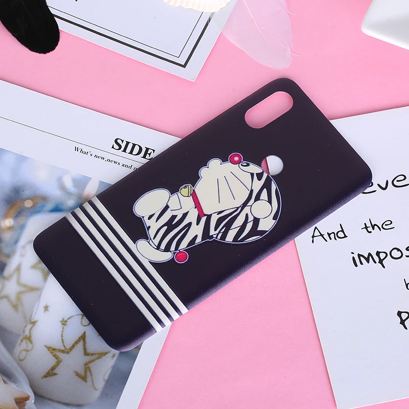 Модная задняя крышка с тиснением для xiaomi mi 8 mi 8, крышка батареи, корпус, замена, запасные части, клей 3M для xiaomi 8 - Цвет: 14