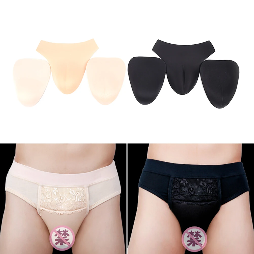 1pcs Underwear TG False Vagina Panties Fake Shemale Hide JJ For Crossdresser Transgender Insert Camel Toe | Красота и здоровье