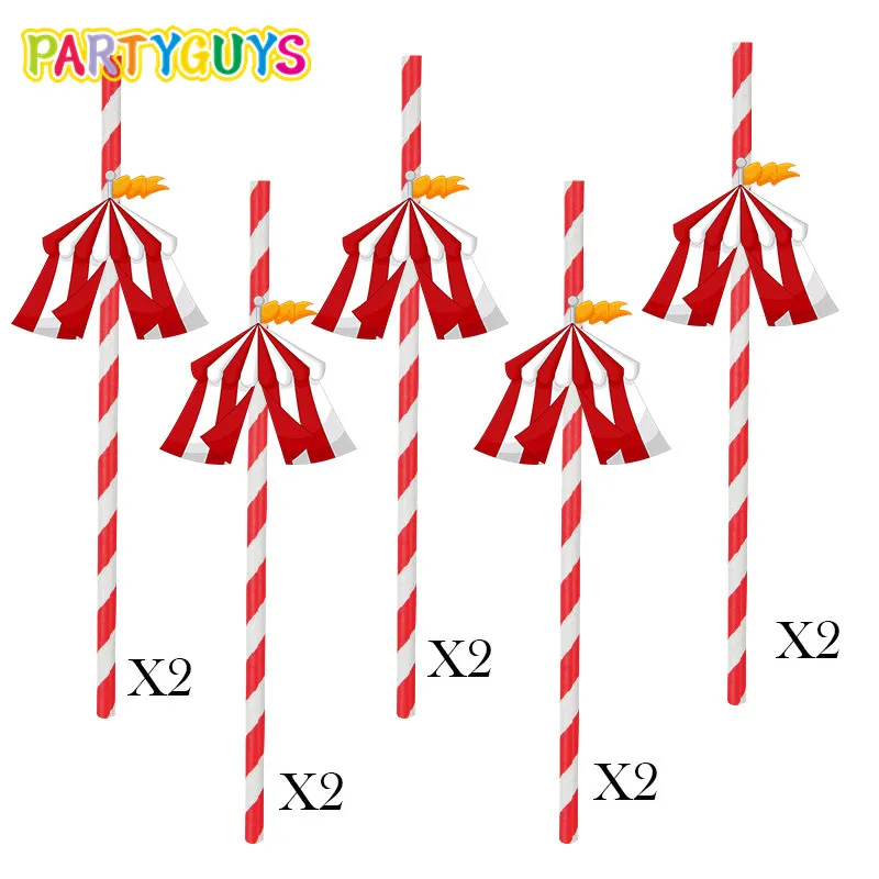 10 шт. вечерние соломенные соломинки для мальчиков на день рождения праздничные