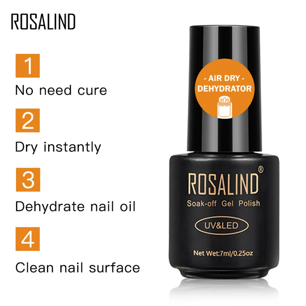 Дегидратор для ногтей Быстросохнущий на воздухе Праймер УФ Гель лак