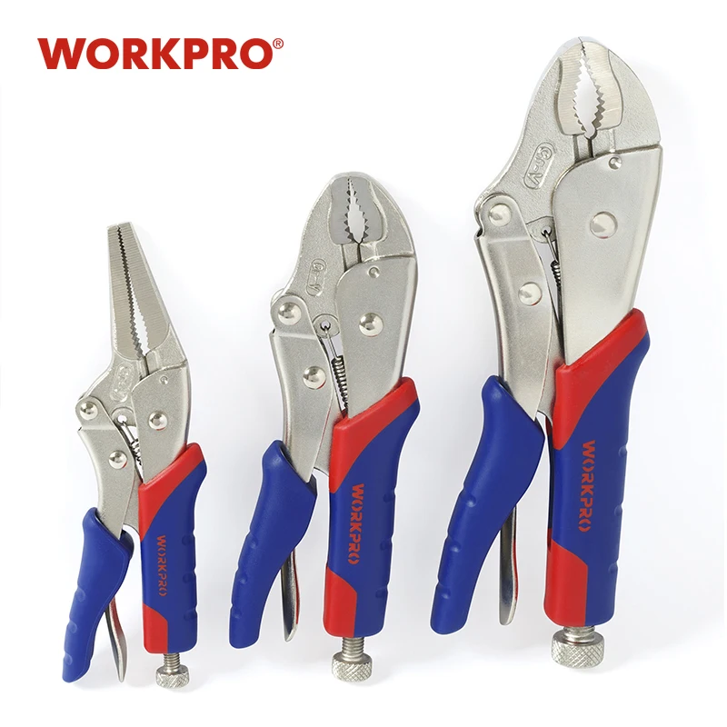 Набор плоскогубцев WORKPRO 3 шт. изогнутые плоскогубцы прямые с