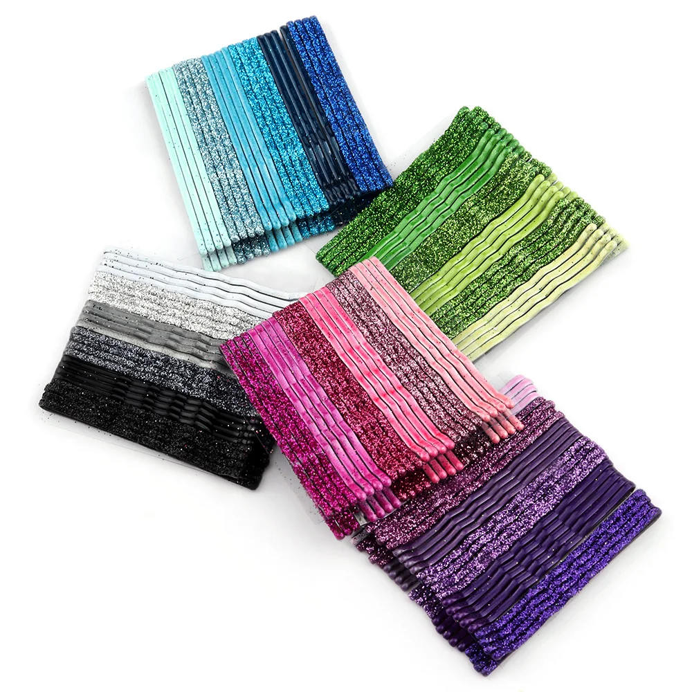 24 шт./набор заколки-невидимки для волос