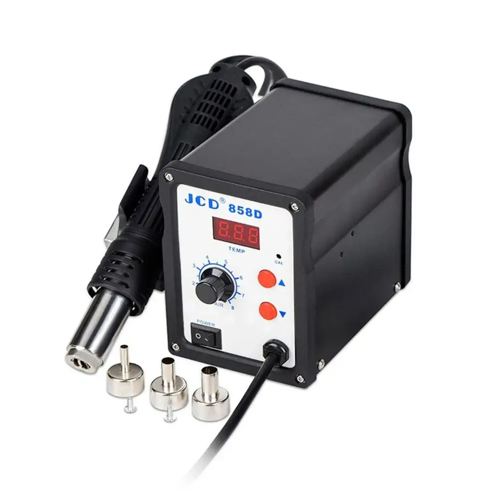 BK-858D SMD бесщеточный тепловой пистолет паяльная станция с горячим воздухом + 3