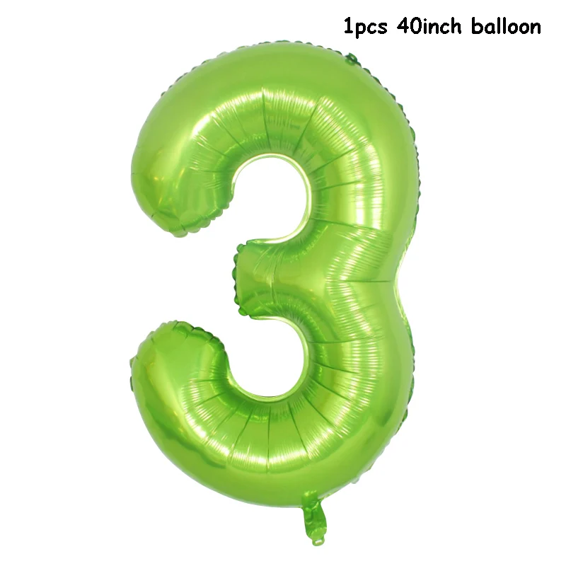 3 balloon WEIGAO 1 шт. 1 2 3 шапки ко дню рождения цветок корона 1-й День рождения шапка новорожденного ребенка ободок для дня рождения 1 год День рождения украшения - Цвет: 3 balloon