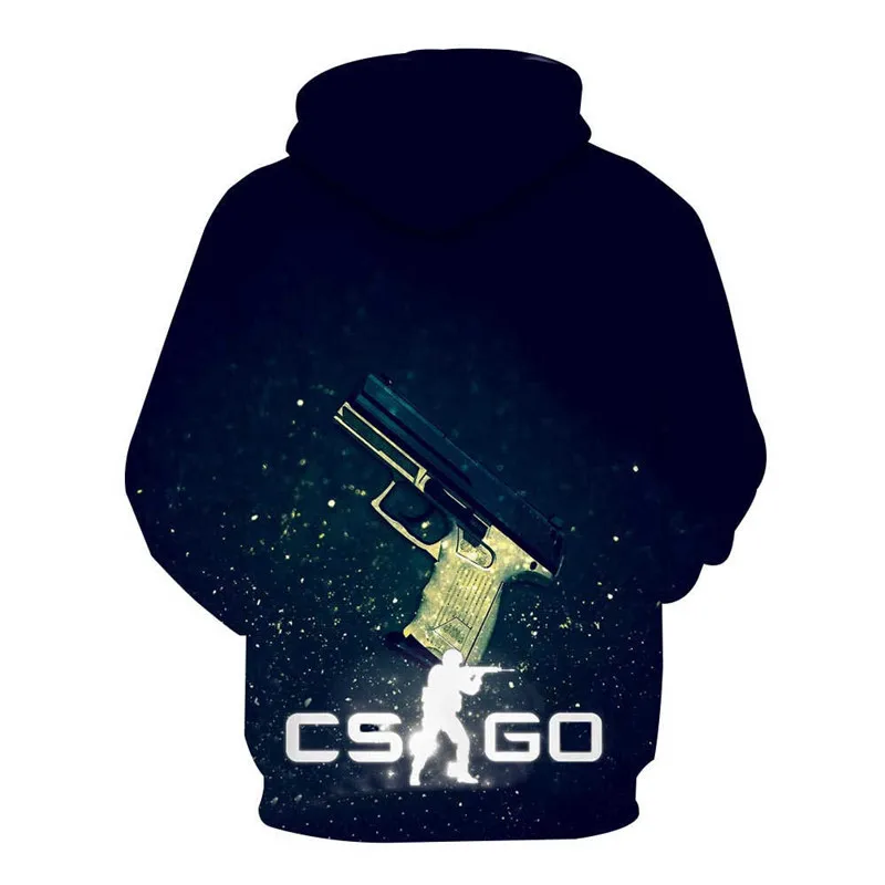 Крутая CS GO геймер Толстовка Counter Strike Global offency CSGO мужская толстовка с капюшоном, качественная брендовая одежда, забавная толстовка с 3d принтом