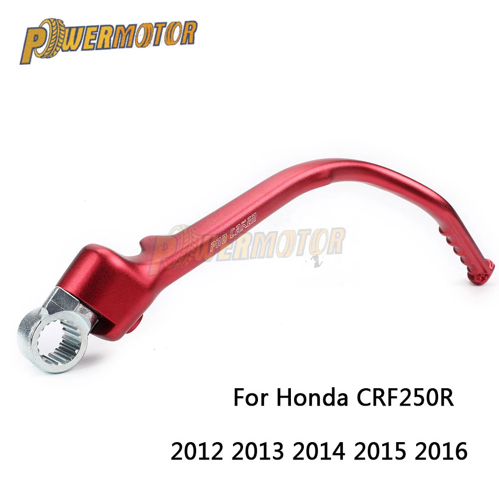 

Алюминиевый кованый рычаг стартера с ЧПУ для Honda CRF250R 2012 -2016