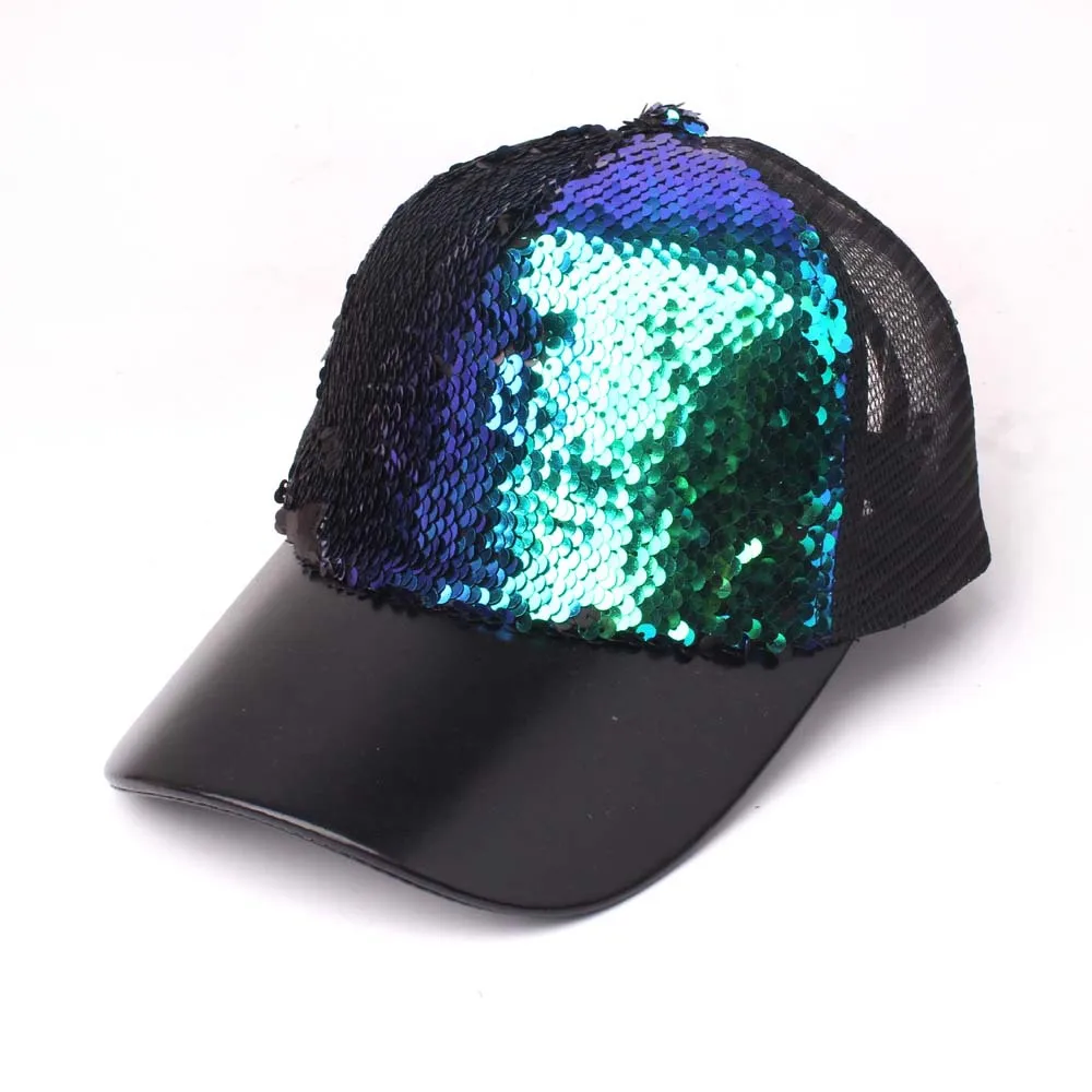 Unisex Men and women sequins stitching cap baseball net new winter fashion | Baseball Caps