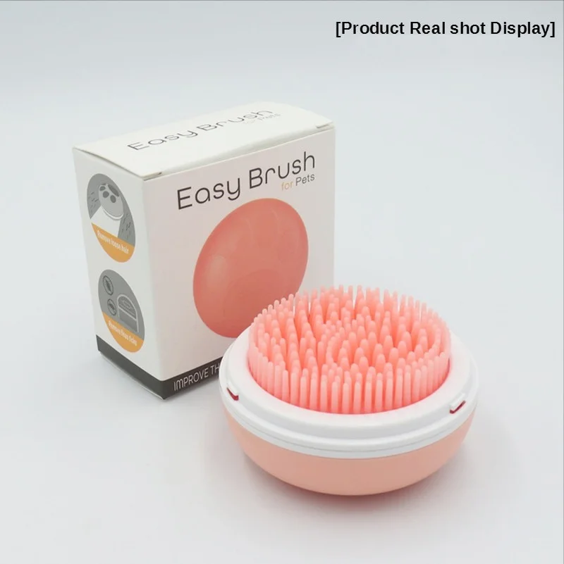 

Small and Medium Pet Hair Care Long-haired Cat and Dog Cleaning Brush Kitten Comb Massage Grooming Goods for Animals Accessories
