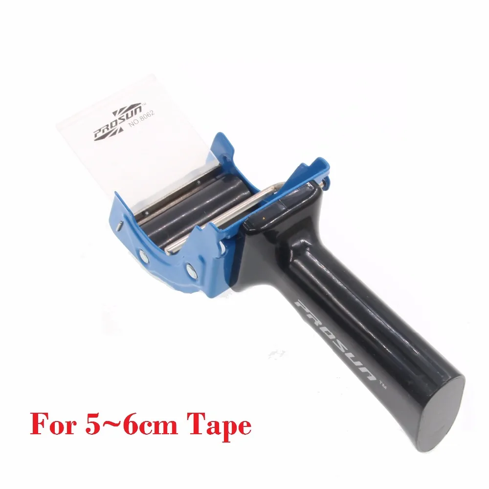 Сверхмощный пистолет с липкой лентой 60 мм Диспенсер легкий ручной резак для