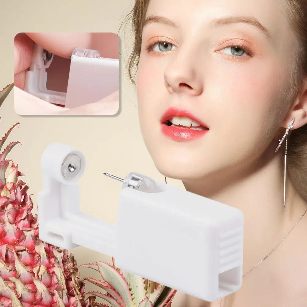 

1PC Disposable Sterile Ear Piercing Unit Hot Healthy Tool Asepsis Unit Safety Ear Gun Piercer Studs Disposable Piercing M1L4