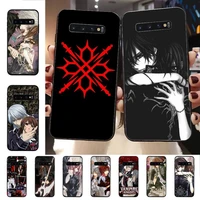 yndfcnb anime manga vampire knight phone case for samsung s10 21 20 9 8 plus lite s20 ultra 7edge