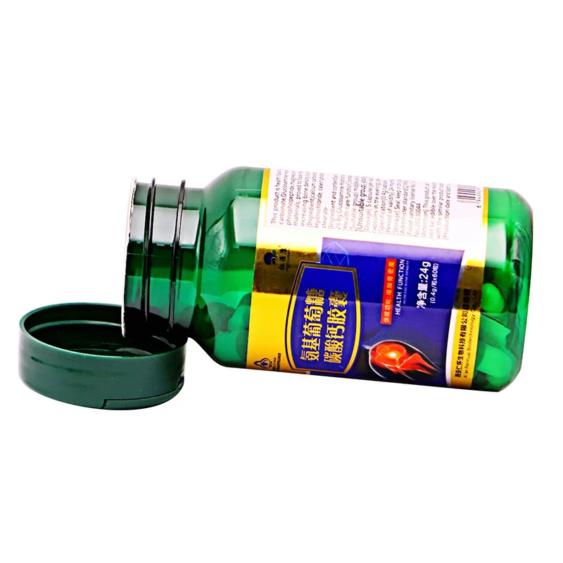 Цзинаоли Глюкозамин карбонат кальция в капсулах увеличивает костные