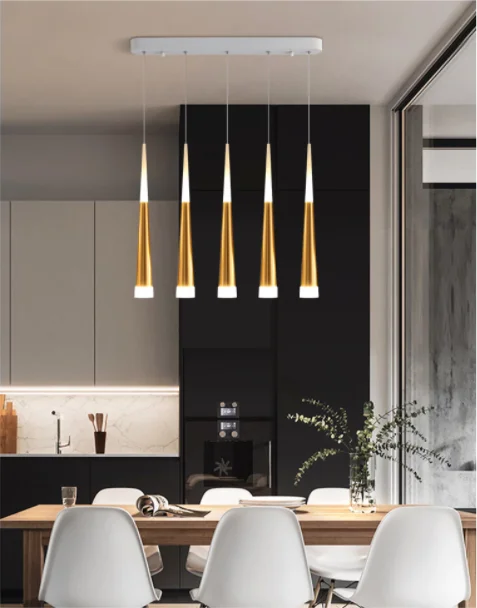 Оуян Чэнь освещение Европейский Новый современный светодиодный кольцо люстра