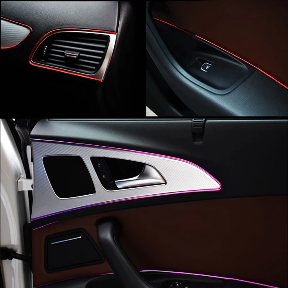 Автомобильная уплотнительная лента 5 м для внутренней отделки дверей peugeot bmw toyota
