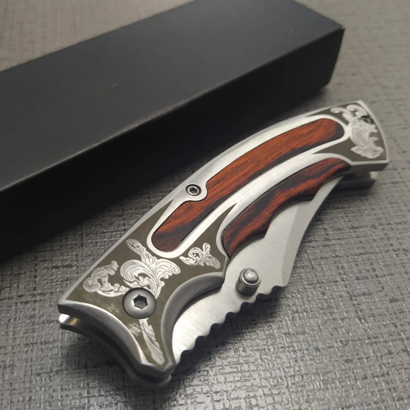 Ножи Дамаск военный нож охотничий прямое лезвие нож для спасения кемпинг зеркало свет тактический инструмент EDC.