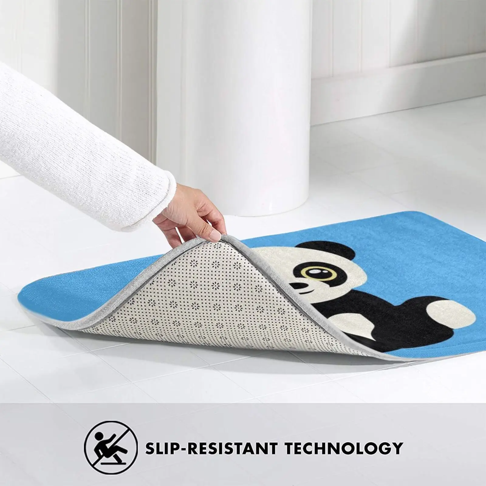 

Funny Little Panda Carpet Mat Rug Cushion Soft Panda Lazy Panda Little Panda Panda Panda Mom Panda Dad Panda Lover